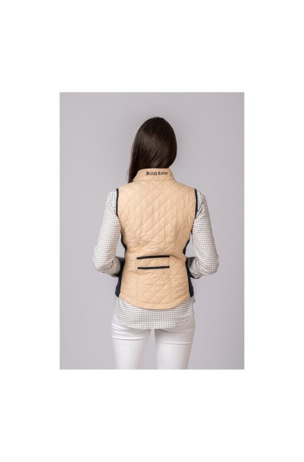 CHALECO ACEDERA BEIGE - Imagen 5