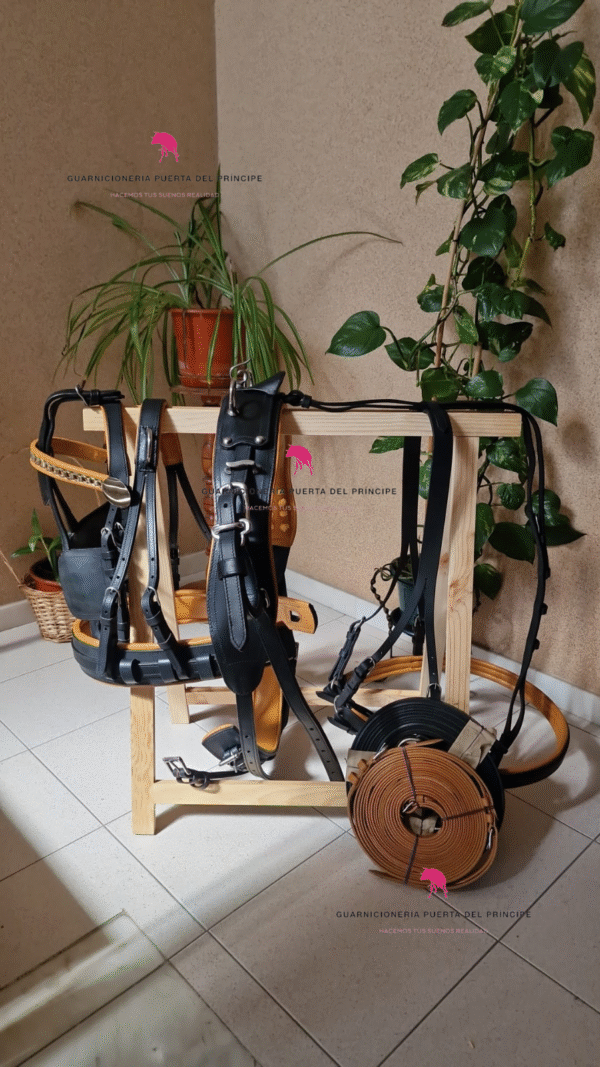 Enganche Caballo - Cuero - Imagen 7