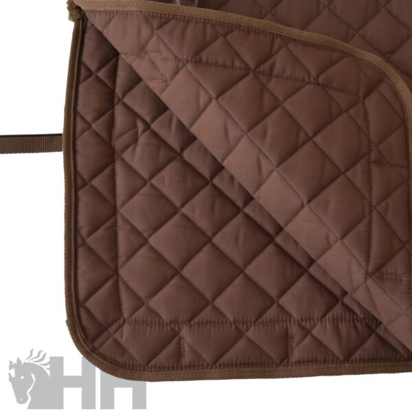 MANTILLA MEHIS SILLA PORTUGUESA ACOLCHADA DE ALGODÓN CON RIBETE DE LONA - Imagen 4