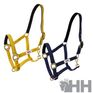 CABEZADA CUADRA HH NYLON DOBLE CON MOSQUETON