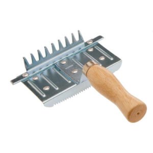 ALMOHAZA HH METÁLICA GALVANIZADA CUADRADA ASA MADERA