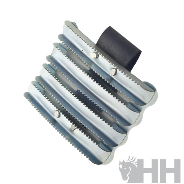 ALMOHAZA HH METÁLICA GALVANIZADA CUADRADA ASA CUERO