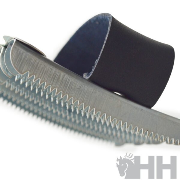 ALMOHAZA HH METÁLICA GALVANIZADA CUADRADA ASA CUERO - Imagen 3