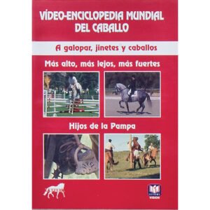 DVD VÍDEO-ENCICLOPEDIA MUNDIAL DEL CABALLO. A GALOPAR, JINETES Y CABALLOS. MÁS ALTO, MÁS LEJOS, MÁS