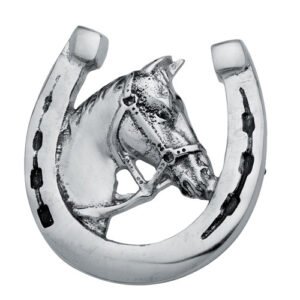HERRADURA DECORATIVA CON CABEZA CABALLO