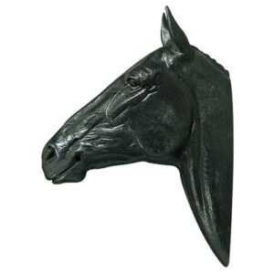 CABEZA CABALLO PLASTICO NEGRO