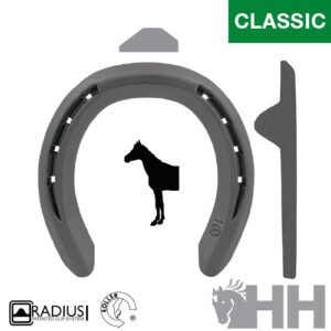 HERRADURA KERCKHAERT CLASSIC ROLLER QUARTER ACERO 2 PESTAÑAS DELANTERA