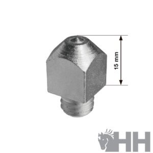 RAMPLON MUSTAD ROSCA 3/8 CAB.CUADRADA 12mm ALTURA 15mm PUNTA CONO VIDEA