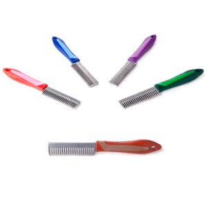 PEINE LEXHIS SOFT LINE ALUMINIO CON MANGO