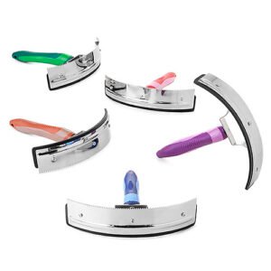 SECADOR LEXHIS SOFT LINE MEDIALUNA METALICO CON DIENTES