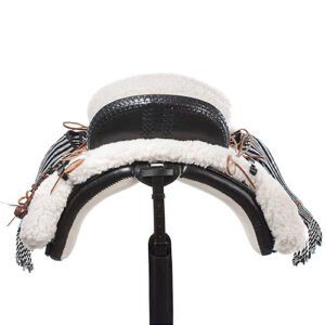 SILLA VAQUERA HH SALEGA MIXTA MOTEADA (EQUIPO COMPLETO)