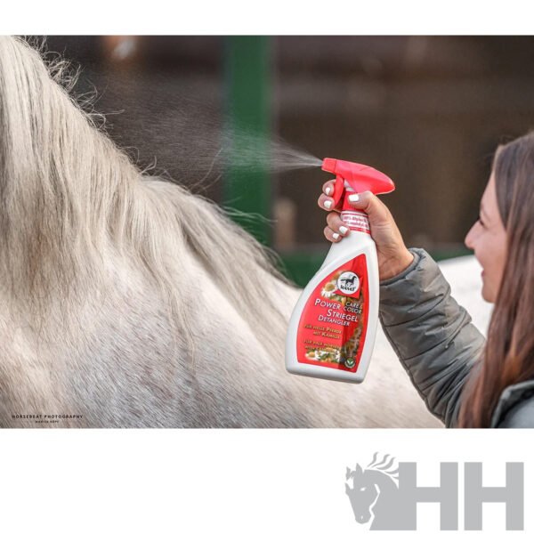 ACONDICIONADOR PELO LEOVET POWER PARA CABALLOS DE CAPA CLARA - Imagen 2