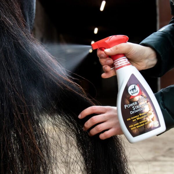 ACONDICIONADOR PELO LEOVET POWER PARA CABALLOS DE CAPA OSCURA - Imagen 2