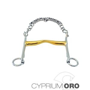 BOCADO SEFTON CYPRIUM ORO DOMA EMBOCADURA GROSOR 16 MM