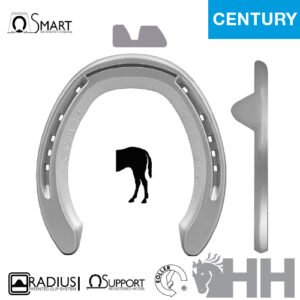 HERRADURA KERCKHAERT ALU CENTURY SUPPORT ALUMINIO 2 PESTAÑAS POSTERIOR