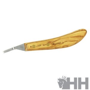 LEGRA DOUBLE-S LOOP KNIFE VET HOJA ANILLO