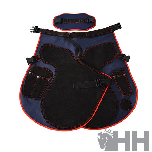 DELANTAL HERRADOR HISPANO FARRIER GOUDA LONA/CUERO