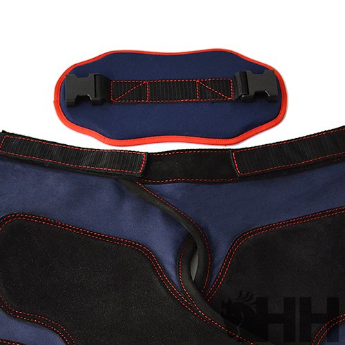 DELANTAL HERRADOR HISPANO FARRIER GOUDA LONA/CUERO - Imagen 2