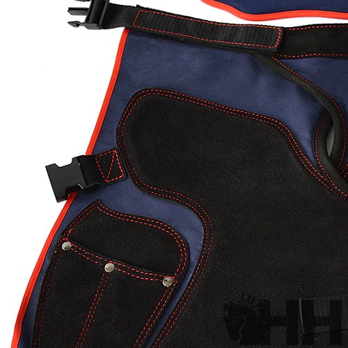 DELANTAL HERRADOR HISPANO FARRIER GOUDA LONA/CUERO - Imagen 3