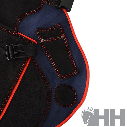 DELANTAL HERRADOR HISPANO FARRIER GOUDA LONA/CUERO - Imagen 4