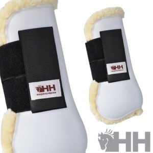 PROTECTOR HH DELUXE TENDON DELANTERO CON BORREGUILLO (PAR)