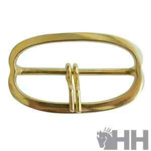 HEBILLA COLLAR DE VACA OVALADA LISA