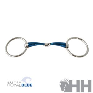 FILETE SEFTON ROYAL BLUE ANILLA EMBOCADURA PARTIDA CURVA GROSOR 14 MM
