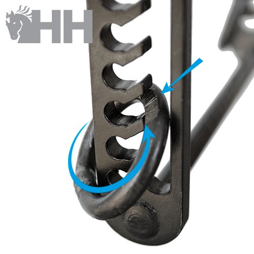 BOCADO ROLDAN MAESTRO CON BARRA INFERIOR RECTA Y 4 EMBOCADURAS - Imagen 2