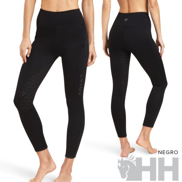 MALLAS EQUITACION ARIAT VENTURE THERMAL HALF GRIP MUJER