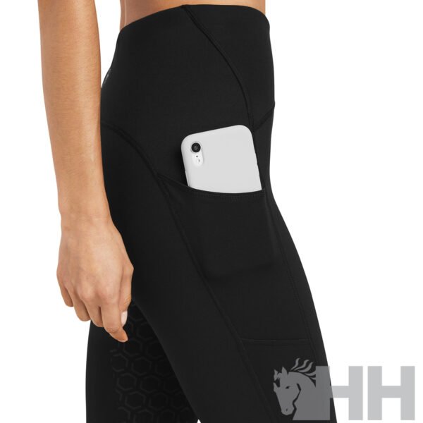 MALLAS EQUITACION ARIAT VENTURE THERMAL HALF GRIP MUJER - Imagen 4