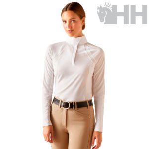 POLO CONCURSO ARIAT SUNSTOPPER 3.0 MANGA LARGA MUJER
