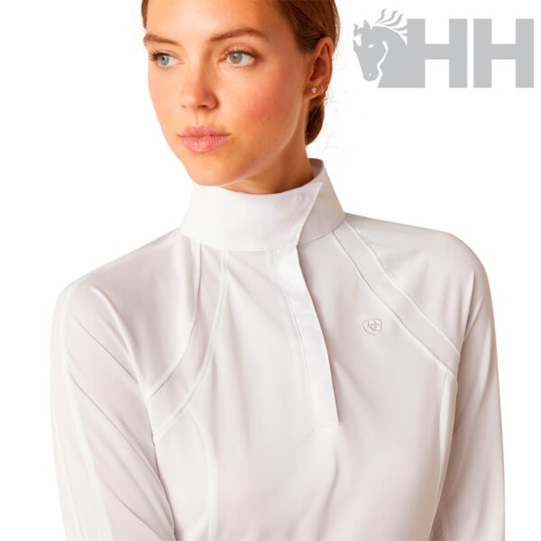 POLO CONCURSO ARIAT SUNSTOPPER 3.0 MANGA LARGA MUJER - Imagen 2