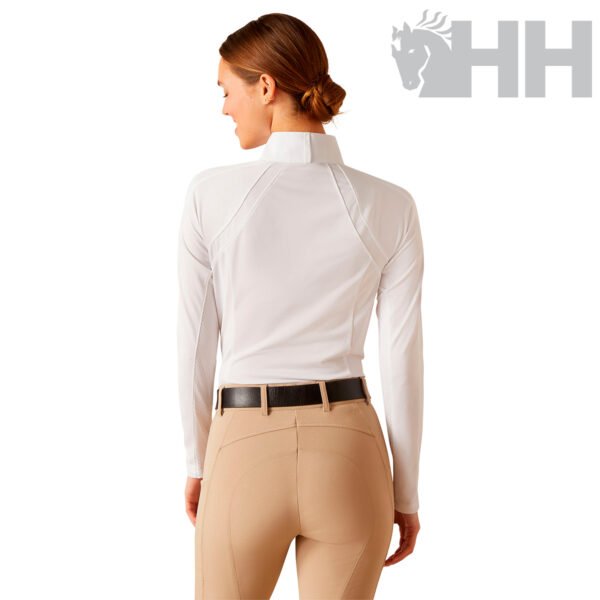 POLO CONCURSO ARIAT SUNSTOPPER 3.0 MANGA LARGA MUJER - Imagen 3