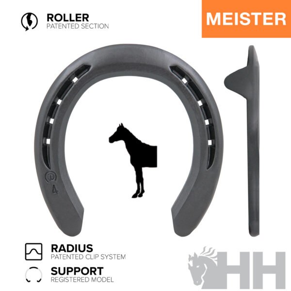 HERRADURA KERCKHAERT MEISTER MOTION QUARTER 2 PESTAÑA DELANTERA (CAJA 20 UNIDADES)