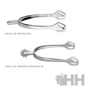 ESPUELA INGLESA SPRENGER ULTRAFIT UNISEX PUNTA REDONDA (PAR)