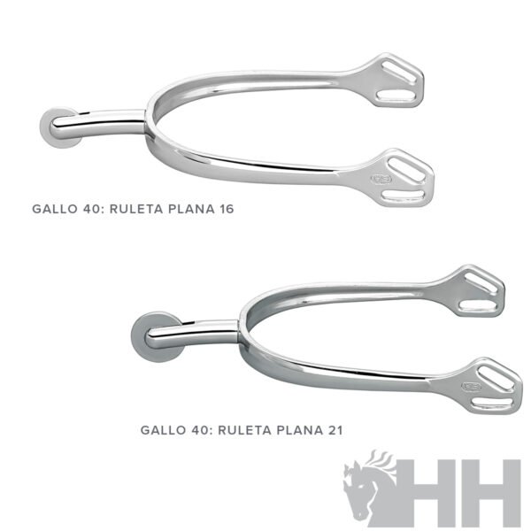 ESPUELA INGLESA SPRENGER ULTRAFIT UNISEX PUNTA REDONDA (PAR) - Imagen 4