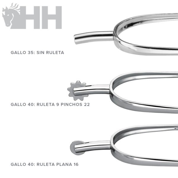 ESPUELA INGLESA SPRENGER ULTRAFIT UNISEX PUNTA RECTA (PAR) - Imagen 2