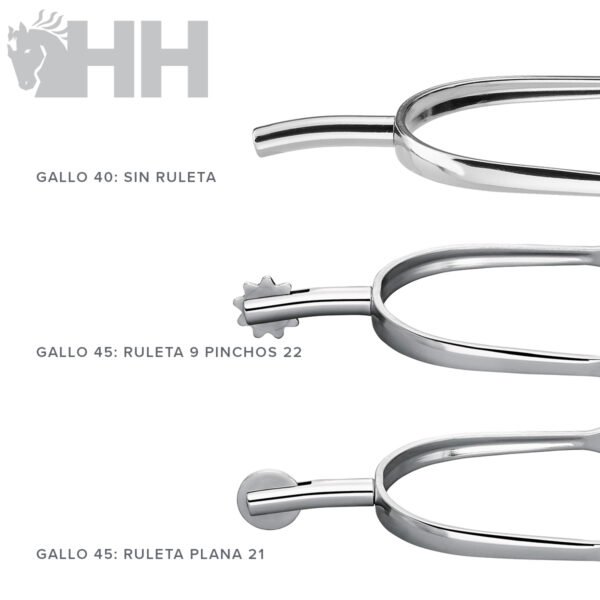 ESPUELA INGLESA SPRENGER ULTRAFIT UNISEX PUNTA RECTA (PAR) - Imagen 3