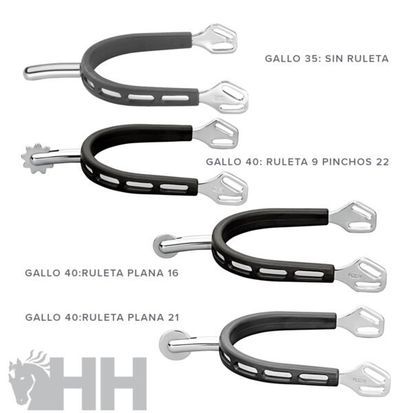 ESPUELA INGLESA SPRENGER ULTRAFIT EXTRA GRIP UNISEX PUNTA REDONDA (PAR) - Imagen 3