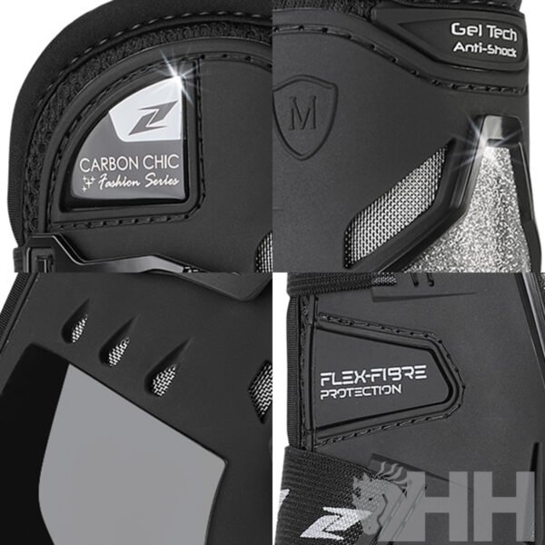 PROTECTOR ZANDONÀ CARBON CHIC TENDON (PAR) - Imagen 3