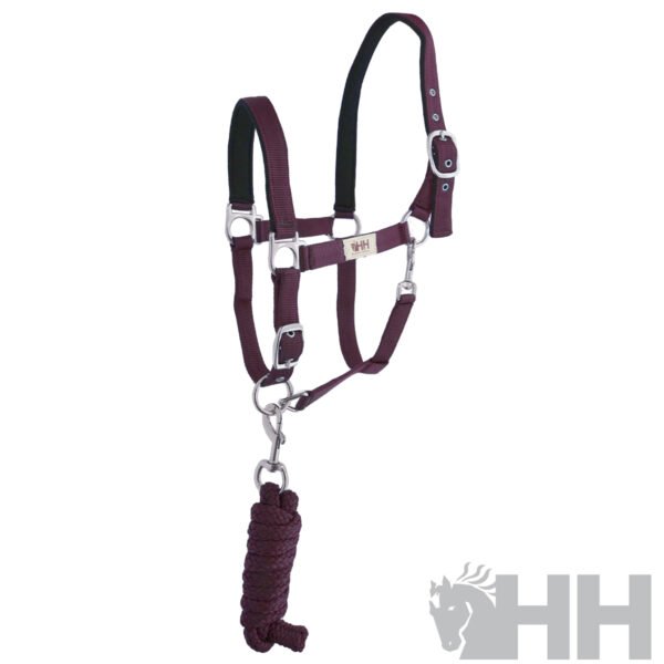 CABEZADA CUADRA HH NYLON CON RAMAL - Imagen 3