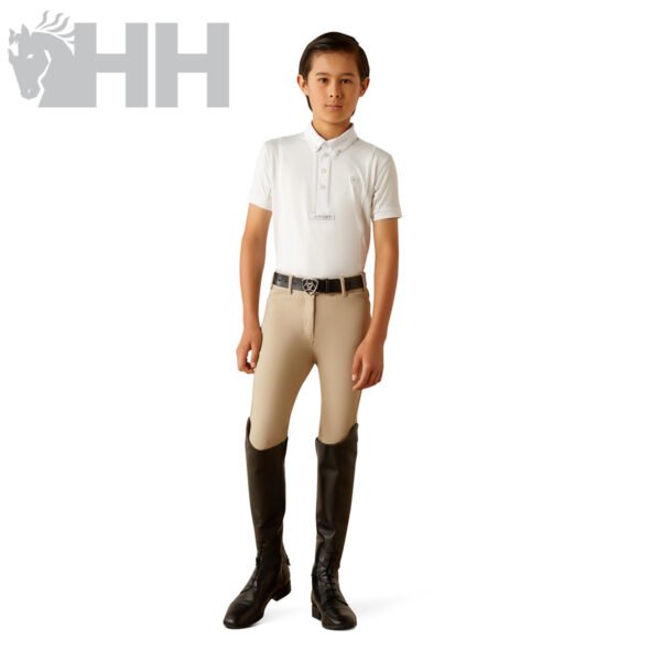POLO CONCURSO ARIAT TEK MANGA CORTA NIÑO - Imagen 4