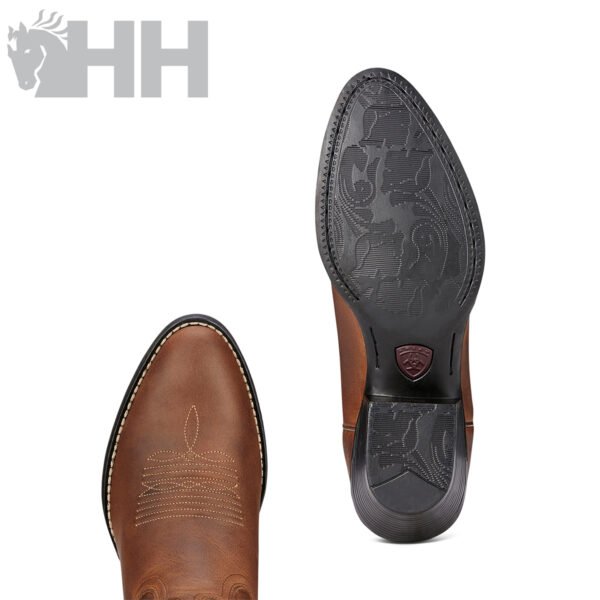 BOTA ARIAT HERITAGE WESTERN R TOE MUJER (PAR) - Imagen 5