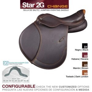 SILLA ZALDI SALTO STAR 2G CHANGE