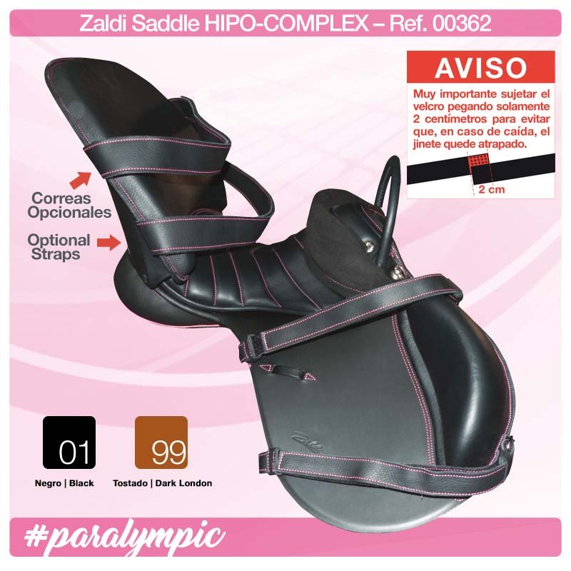 SILLA ZALDI INGLESA PARAOLÍMPICA HIPO