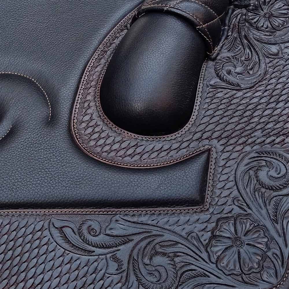 SILLA MEDIEVAL ESPAÑOLA AZSH786 NEGRO - Imagen 2