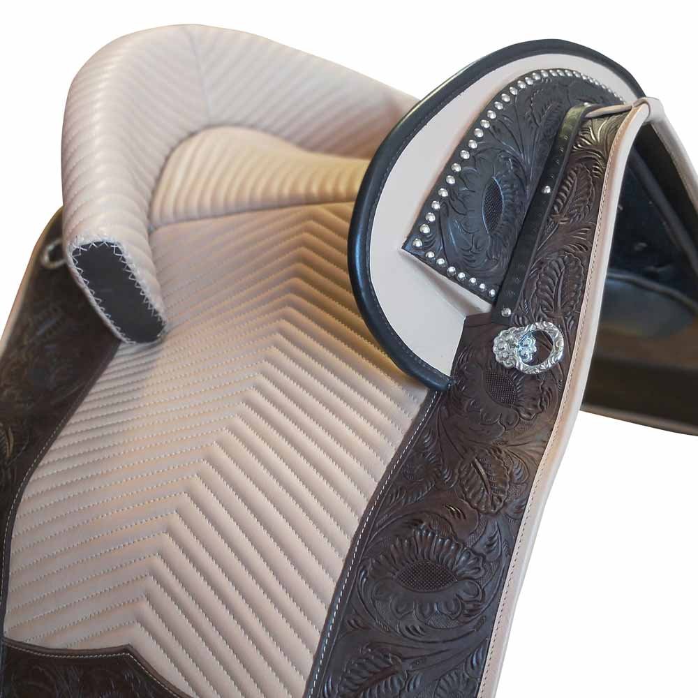 SILLA PORTUGUESA AZSH789 BEIGE/MARRÓN - Imagen 3