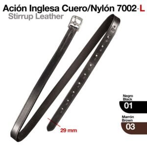 ACIÓN INGLESA CUERO/NYLON 7002/L
