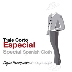 TRAJE CORTO ESPECIAL