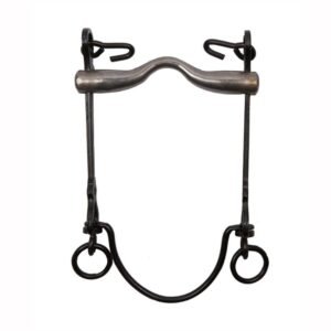 BOCADO VAQUERO ARTICULADO 7Ai PAVONADO 12.5cm